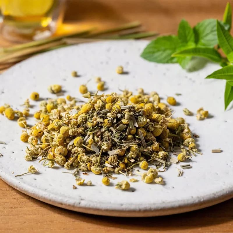 Chamomile Medley Loose Leaf Tea 250 G Organic Loose Leaf Caffiene Free Botanical Blend 1/Bag