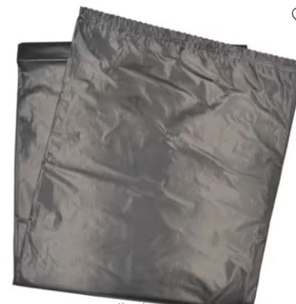 Victoria Bay Can Liner 38X58 IN 60 GAL Gray 1.3MIL Flat Pack 100/Case