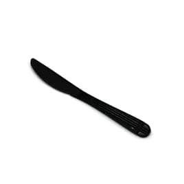 Victoria Bay Knife PP Black Heavyweight Individually Wrapped 1000/Case