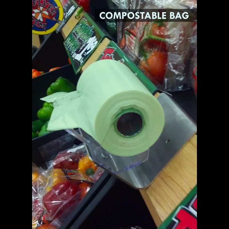 Produce Bag Roll 15X28 IN Plastic 2100/Case