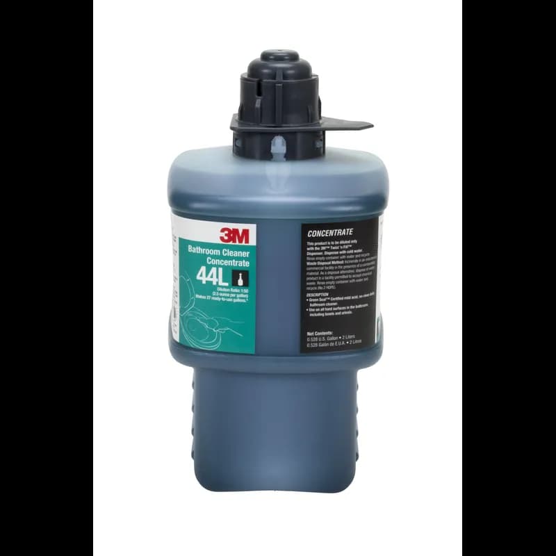 3M™ 44L Restroom Cleaner 2 L Concentrate No Rinse With Gray Cap 6/Case