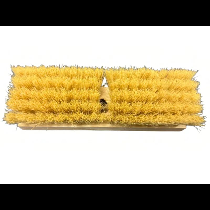 Deck Brush 12 IN Plastic Wood Cream 1/Each
