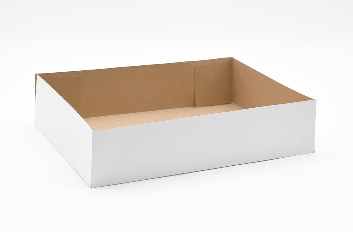 Victoria Bay Cake Box 14X10X3 IN Paperboard White 200/Case