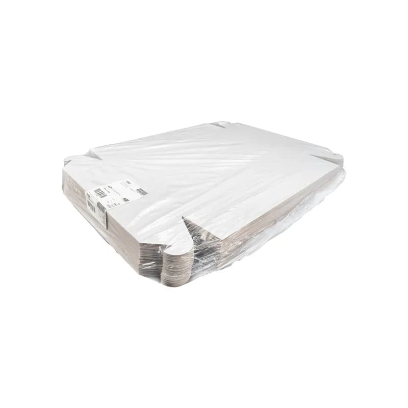 Bakery Box Top 19.5X14.4 IN White Lock Corner 100/Bundle