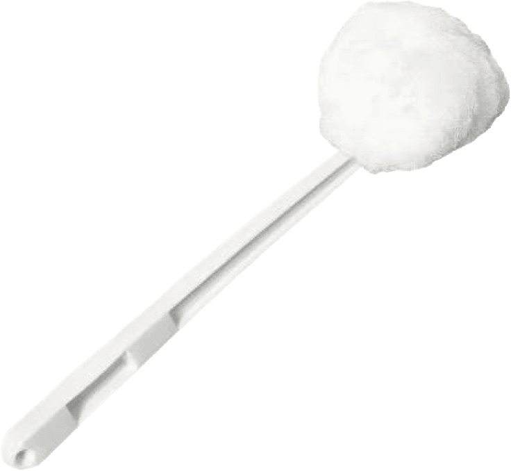 Victoria Bay Toilet Bowl Mop Acrylic White 1/Each