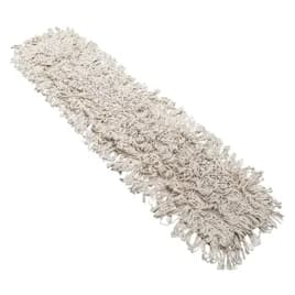 Victoria Bay Dust Mop Head 5X36 IN White Microfiber Looped Washable 1 Count/Pack