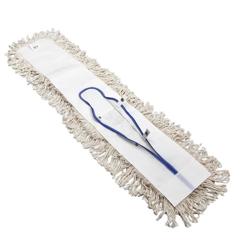 Victoria Bay Dust Mop Head 5X36 IN White Microfiber Looped Washable 1 Count/Pack