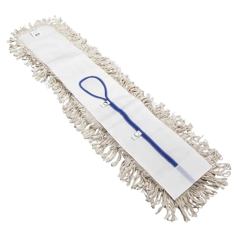 Victoria Bay Dust Mop Head 5X36 IN White Microfiber Looped Washable 1 Count/Pack