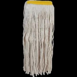Victoria Bay Mop Head #16 White Yellow Cotton Blend Cut End 1IN Narrow Headband 12/Case