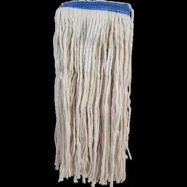 Victoria Bay Mop Head #32 White Blue Cotton Blend Cut End 1IN Narrow Headband 12/Case
