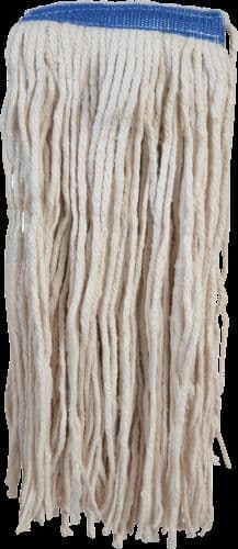 Victoria Bay Mop Head #32 White Blue Cotton Blend Cut End 1IN Narrow Headband 12/Case