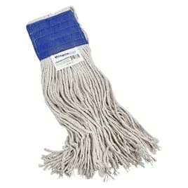 Victoria Bay Mop Head #20 White Green Cotton Synthetic Blend Cut End 5 IN Headband 12 Count/Case