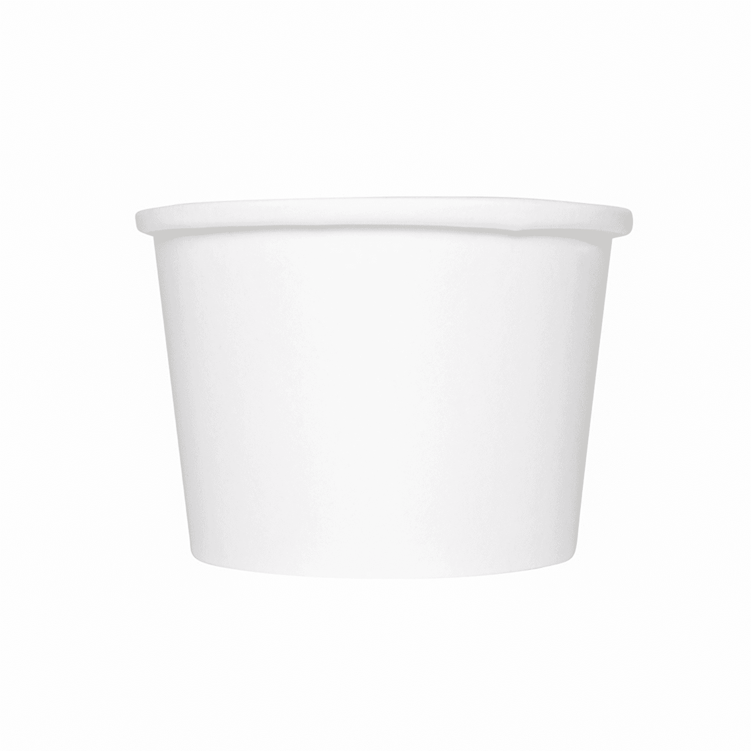 Food Container Base 8 OZ Paper White 1000/Case