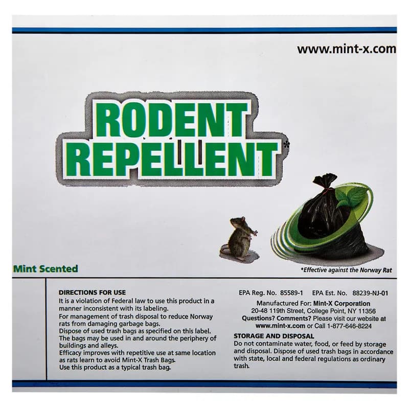 Liner 40X48 IN Blue Plastic Rodent Repellent 100/Case