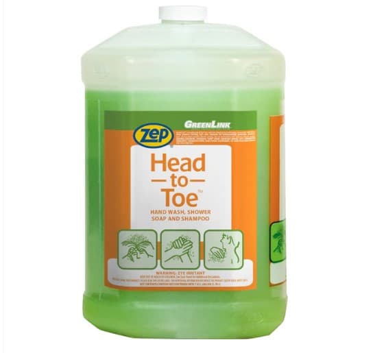 Head-To-Toe Hand Wash, Shower Soap and Shampoo Liquid 1 GAL Herbal 4/Case
