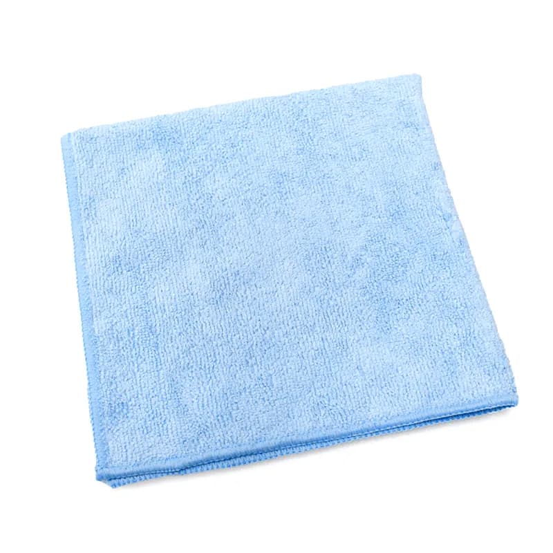 Victoria Bay 16 Cleaning Cloth Microfiber Blue Premium 12/Pack