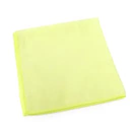 Victoria Bay 16 Cleaning Cloth Microfiber Yellow Premium 12/Pack