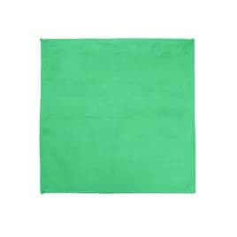 Victoria Bay Cleaning Cloth 12X12 IN Microfiber Green 24/Pack