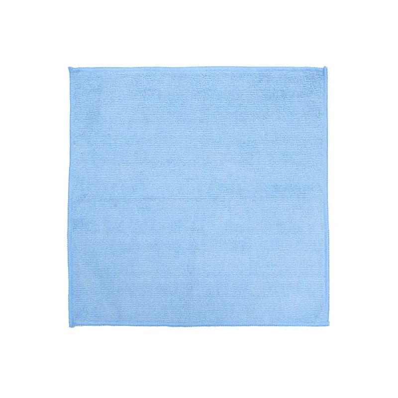 Victoria Bay Cleaning Cloth 12X12 IN Microfiber Blue 24/Pack