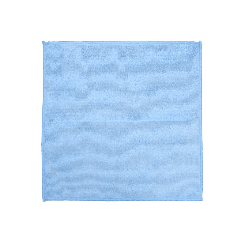Victoria Bay Cleaning Cloth 12X12 IN Microfiber Blue 24/Pack