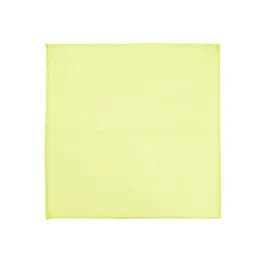Victoria Bay Cleaning Cloth 12X12 IN Microfiber Yellow 24/Pack