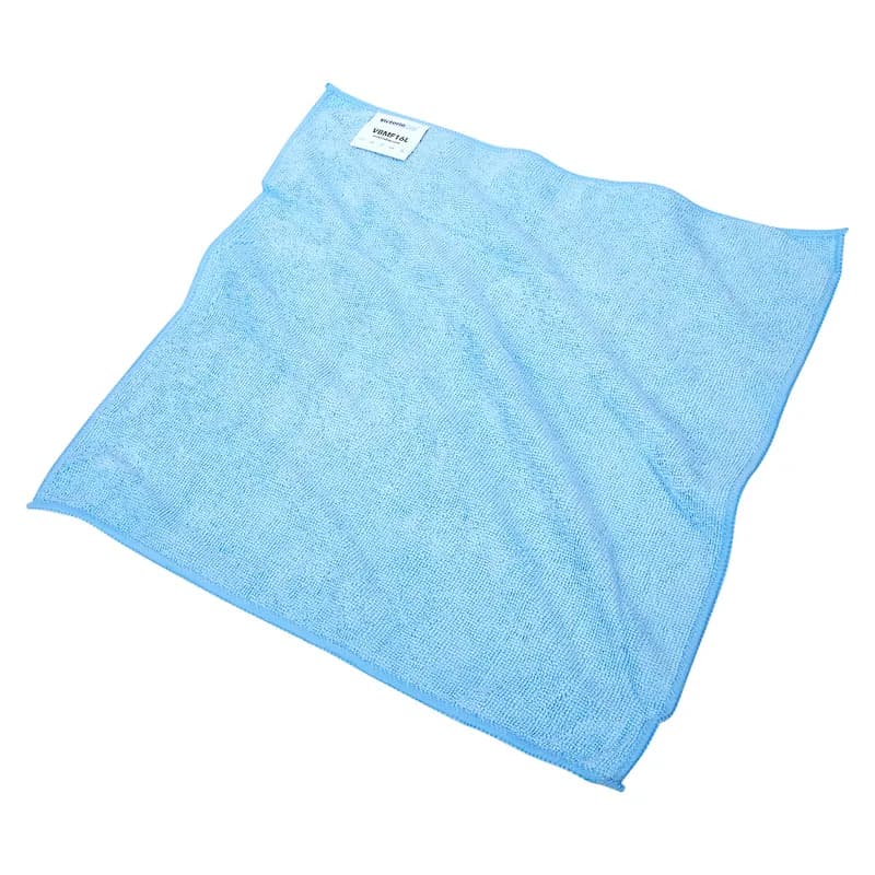 Victoria Bay Cleaning Cloth 16X16 IN Microfiber Blue 24/Pack