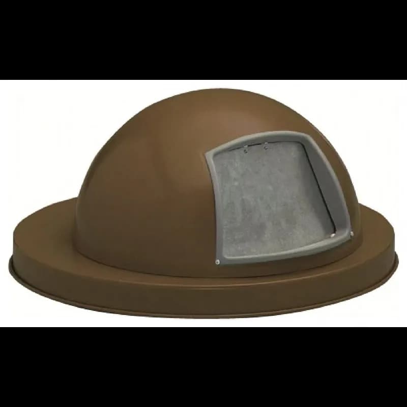 Lid 23.75 IN Brown Steel Dome Top Swing Door 1/Each