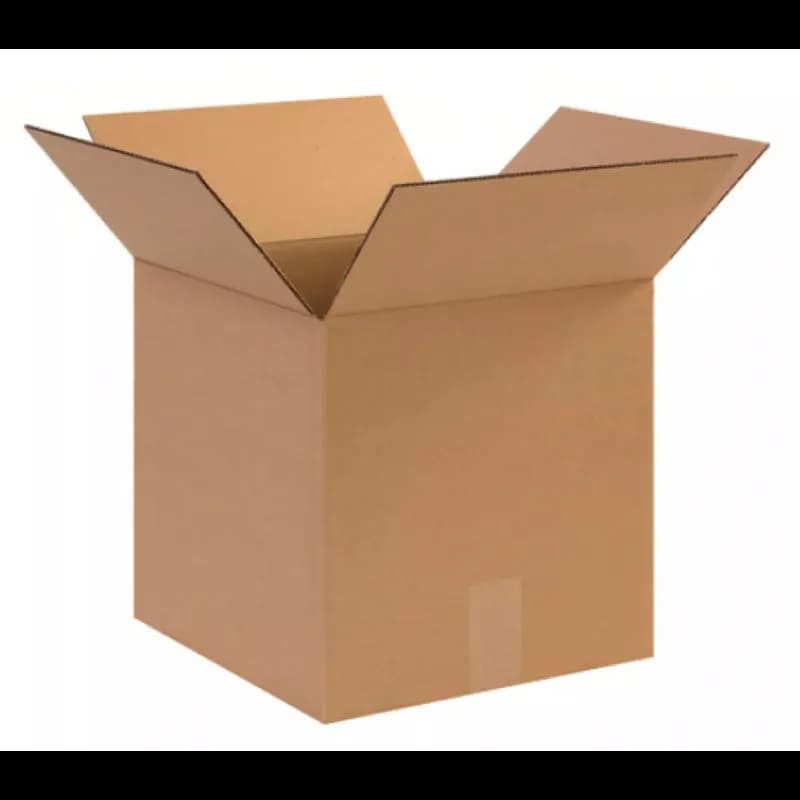 Regular Slotted Container (RSC) 12X12X12 IN Corrugated Cardboard 32ECT Stock Box Program 500 Count/Pallet