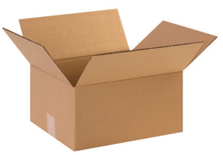 Regular Slotted Container (RSC) 12X9X4 IN Corrugated Cardboard 32ECT Stock Box Program 625 Count/Pallet