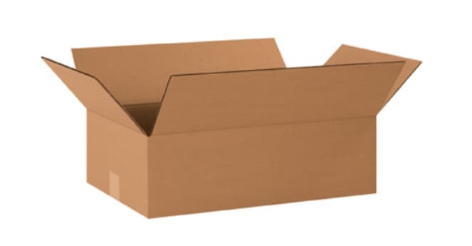Regular Slotted Container (RSC) 20X14X10 IN Corrugated Cardboard 32ECT Stock Box Program 250 Count/Pallet