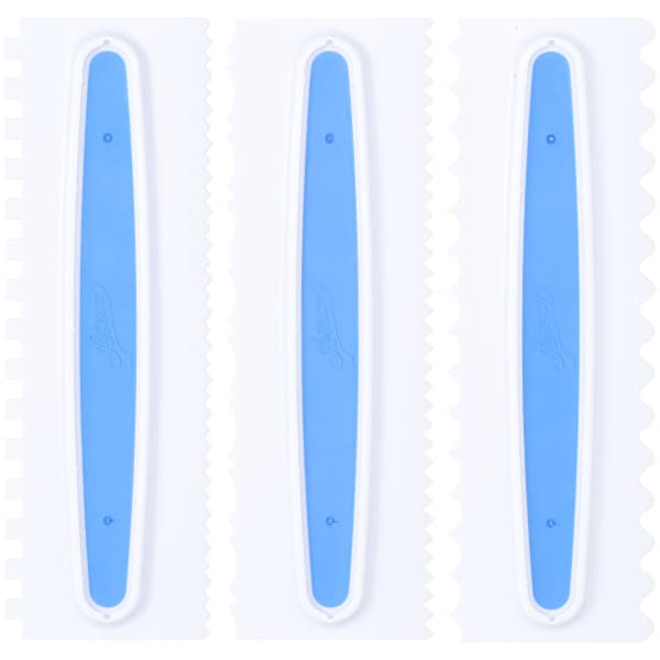 Decorating Comb Plastic Set 1/Bag