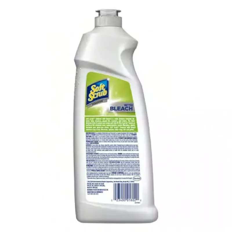 Soft Scrub® Cleanser Surface Cleaner 24 OZ General Purpose With Bleach Antibacterial 8/Case