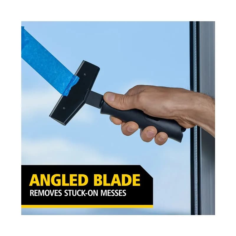 Glass Scraper 9.69X4.33X1.31 IN Plastic Stainless Steel 4IN 6/Case