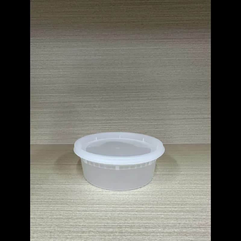 Victoria Bay Deli Container Base 8 OZ PP Clear Bulk 480/Case