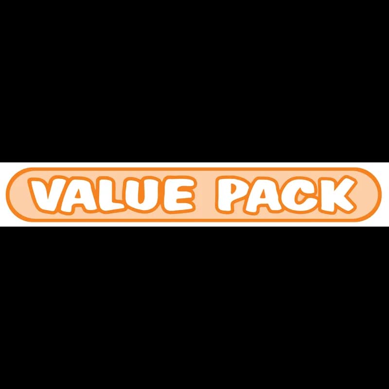 Value Pack Label 6.875X1 IN Strips 1/Roll