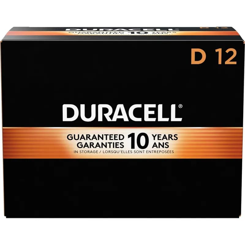 CopperTop Battery D Alkaline 12 Count/Box