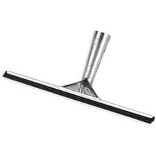 Carlisle Foodservice Products® Window Squeegee 12 IN Rubber Black Professional Single-Blade Handheld 1/Each