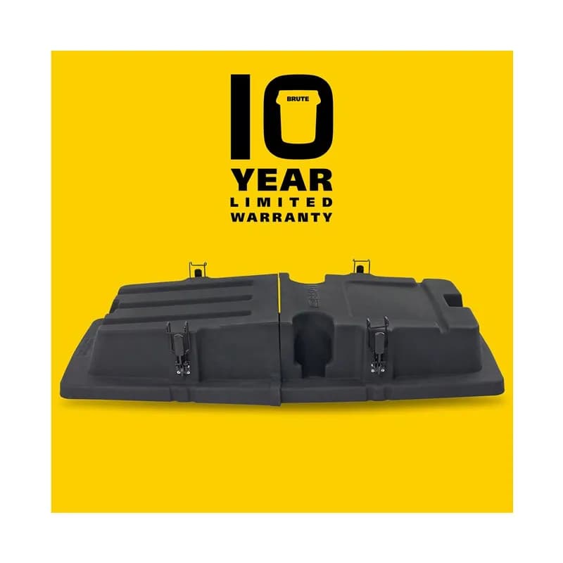 Brute® Utility Tilt Truck Lid 57.10X28.85X9.70 IN 0.5 Cubic Yard Rotomolded 1/Each