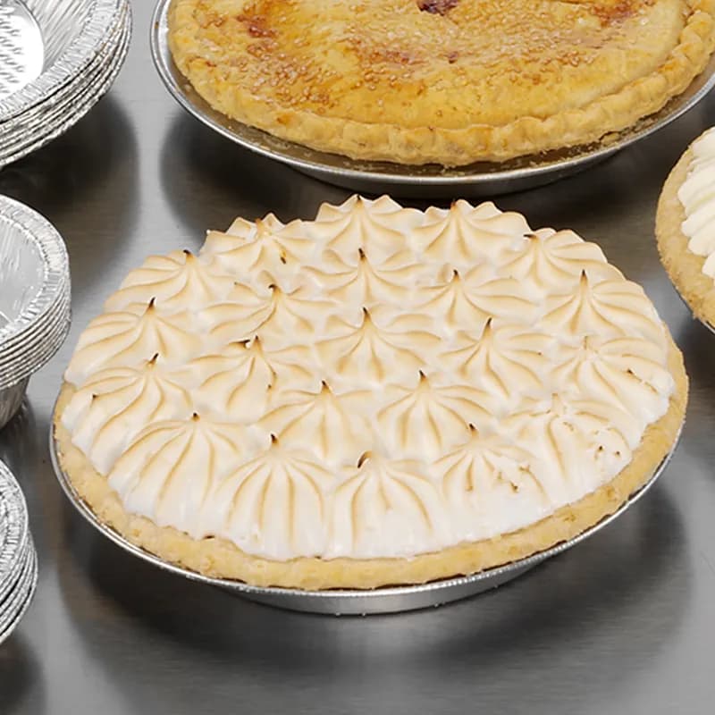 Pie Pan Medium (MED) 16 OZ 8 IN Aluminum 500/Case