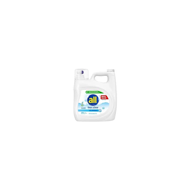 All® Free Clear Laundry Detergent 154 OZ High-Efficiency 2/Case