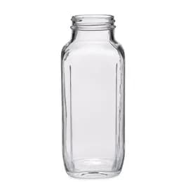 Salad Dressing Bottle Cap Size: 48-400 16 OZ Glass Square 40/Case