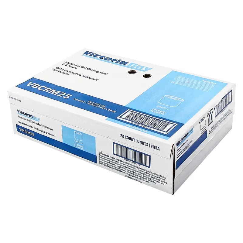 Victoria Bay Gel Chafing Fuel 2.5 Hour 72/Case