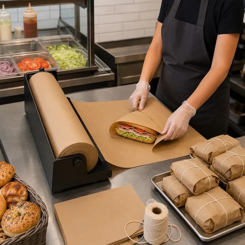 Roll 30IN X576FT Kraft Paper 50LB 1/Roll