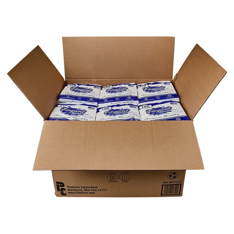 Dinner Napkins 15X17 IN White Paper 2PLY 3000/Case