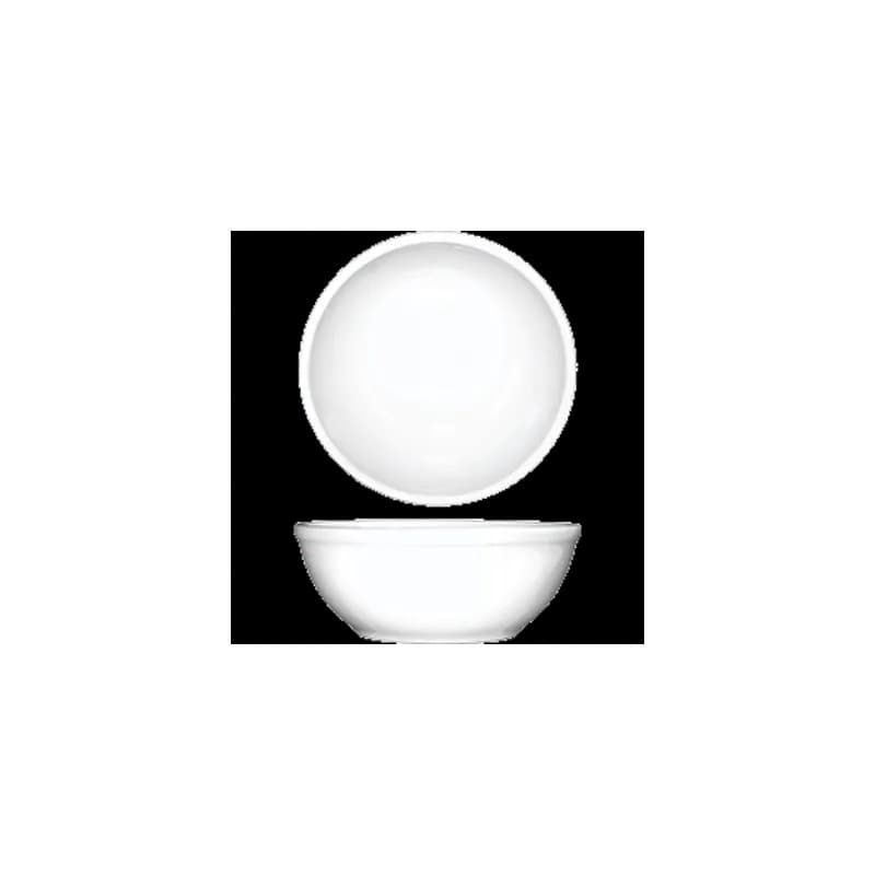 Dover™ Oatmeal Nappie Bowl 5X2 IN 10 OZ Porcelain European White Round Rolled Edge 36/Case