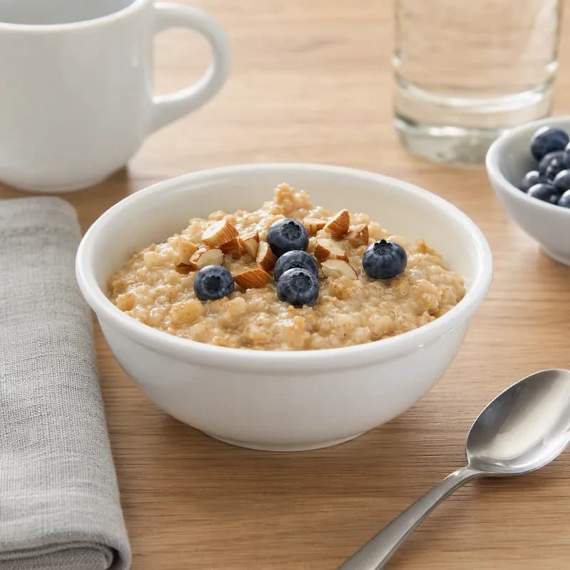 Dover™ Oatmeal Nappie Bowl 5X2 IN 10 OZ Porcelain European White Round Rolled Edge 36/Case