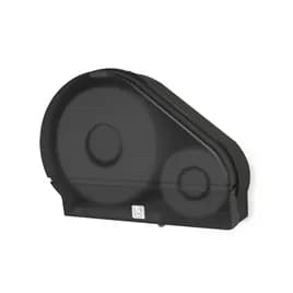 Toilet Paper Dispenser Plastic Translucent Black Jumbo (JRT) With Stub Roll Compact Single ADA Compliant 1/Each