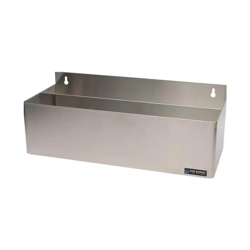 San Jamar Speed Rail 9.50X22.00X8.75 IN Stainless Steel Double 1/Each