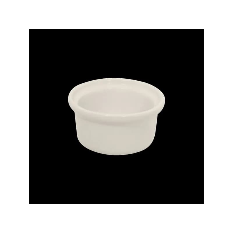 Casserole Dish 4.5X2 IN 10 OZ China Round No Handle 2/Case