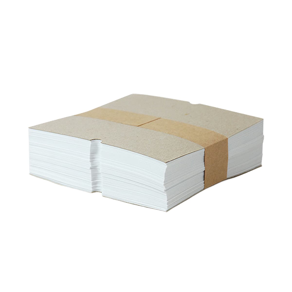 Burger Patty Sheet 5X5 IN Paper White 14000/Case